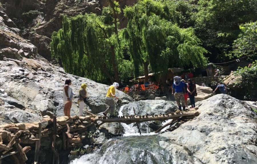 Marrakech: Ourika Valley Day Trip & Waterfalls Hike - Lunch beside the Ourika River