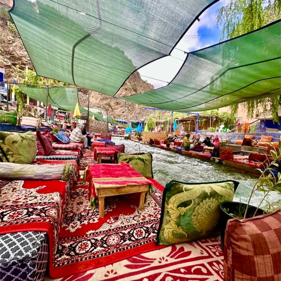 Marrakech: Ourika Valley & Setti Fatma Waterfalls with Lunch - Mint tea inside a traditional Berber home