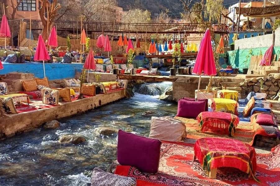 Marrakech: Ourika Valley Trip with Waterfall Hike & Lunch - Leaving Marrakech for the Atlas foothills