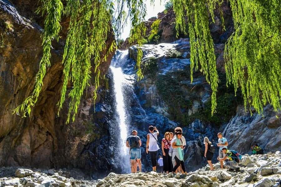 Marrakech: Ourika Valley Trip with Waterfall Hike & Lunch - Tea, argan oil, and the women’s cooperative