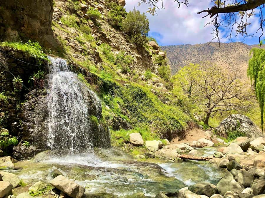 Marrakech: Ourika Valley Trip with Waterfalls, Guide & Lunch - The scenic stop and the women’s cooperative