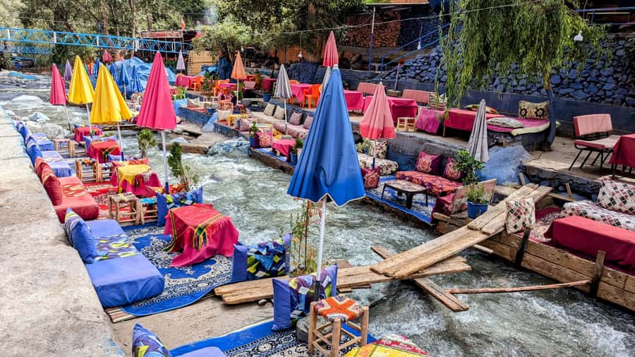 Marrakech: Ourika Valley Waterfalls & Atlas Mountains Trip - The drive through the Atlas foothills