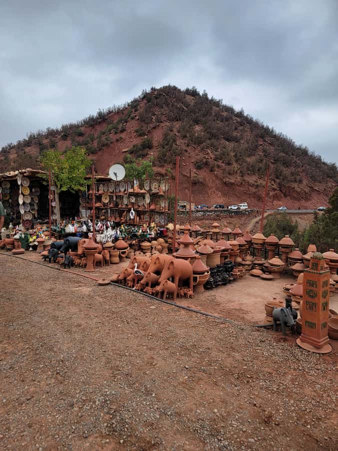 Marrakech: Ourika Valley & Waterfalls Guided Tour with Lunch - A three-course lunch beside the Ourika River