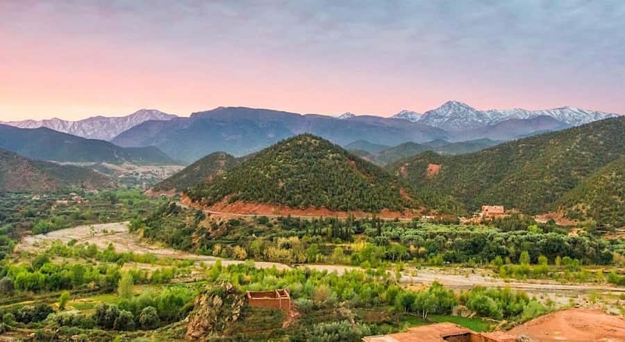 Marrakech: Ourika Valley Waterfalls Hike & Traditional Lunch - Leaving Marrakech for the Ourika Valley