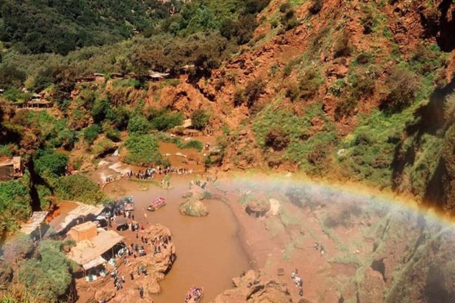 Marrakech: Ouzoud Waterfalls Trip, Guided Hike & Boat Option - The Boat Ride: Fun, Spray, and Wet Phones