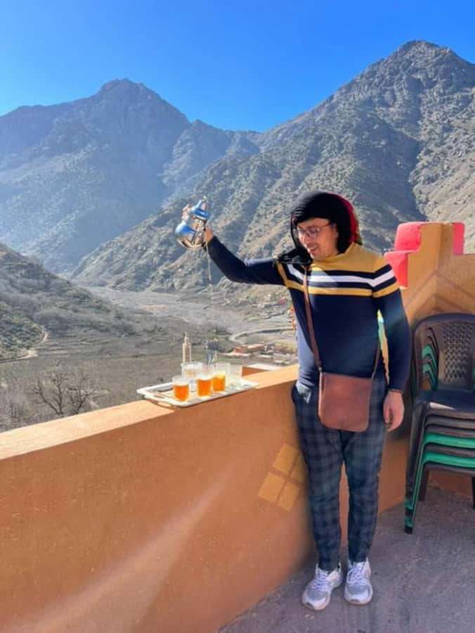 Marrakech: Waterfall, Valley, Atlas Mountain, Camel & Desert - Argan oil and mint tea at a women’s cooperative