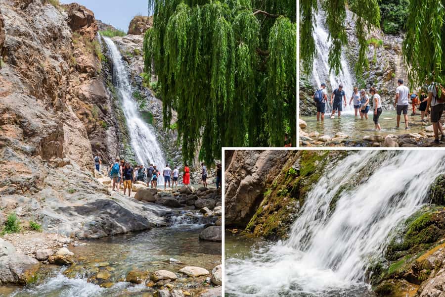 Marrakesh: Ourika Atlas Mountains, Waterfalls, Guide + Lunch - Leaving Marrakech for the Atlas foothills