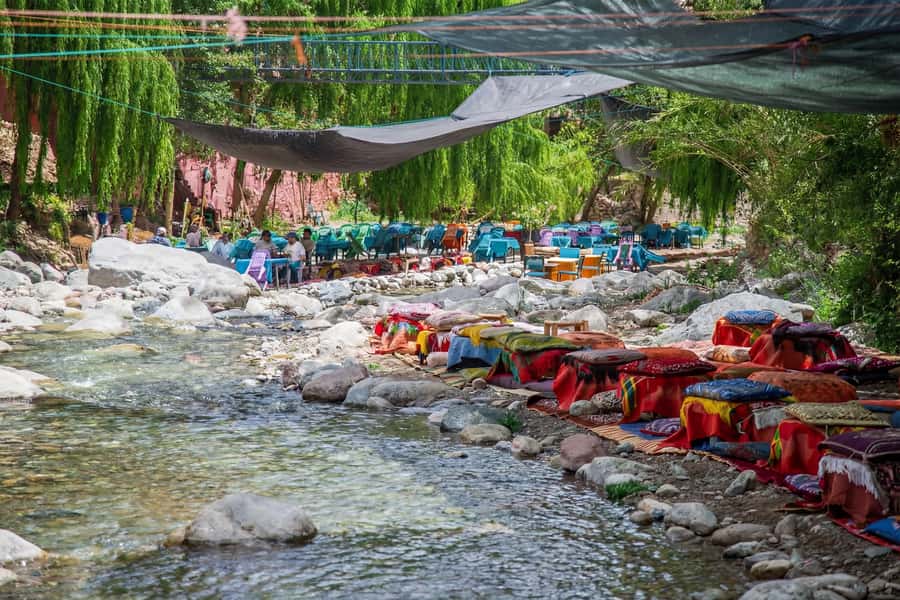 Marrakesh: Ourika Atlas Mountains, Waterfalls, Guide + Lunch - A Berber house and mint tea