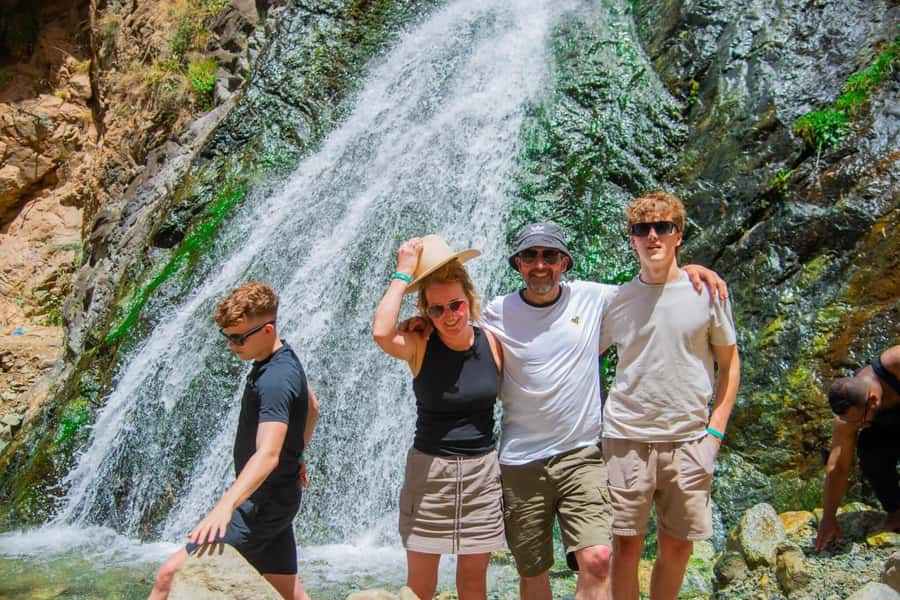 Marrakesh: Ourika Waterfalls, Atlas Mountains, Guide + Lunch - The essential points at a glance