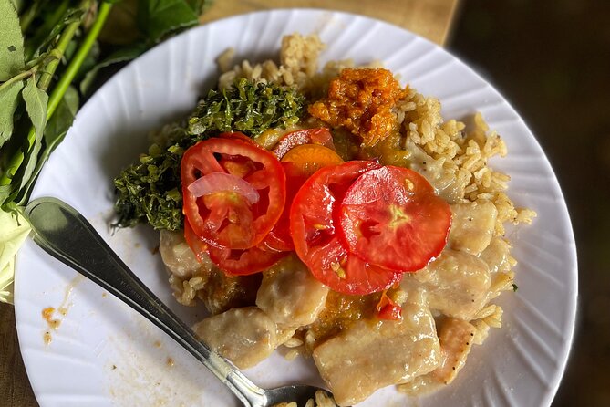 Materuni Waterfall Coffee Tour and Chemka Hot Springs Experience - A local lunch with Chagga flavors