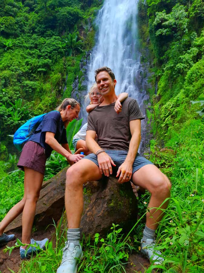 Materuni Waterfall-Extra Coffee Tour and/or Chemka Hotspring - Walking through Materuni Village