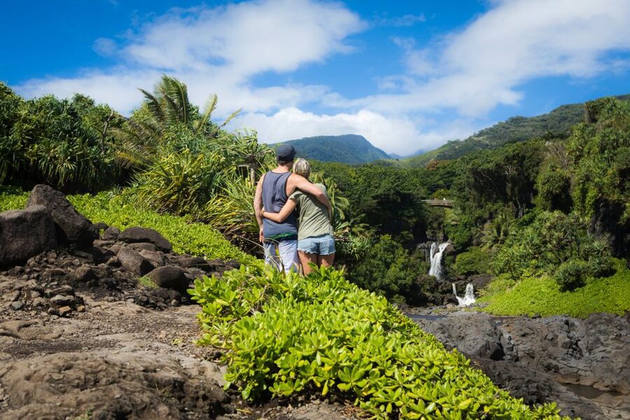 Maui: Guided Rainforest and Waterfall Walk & Swim - The waterfall stop and natural swimming pools