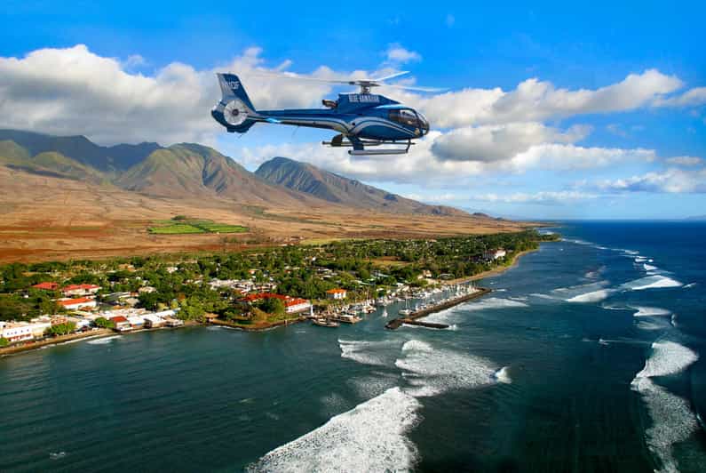 Maui: Waterfalls of West Maui and Molokai Helicopter Tour - Kahakuloa Bay and a remote coastal village