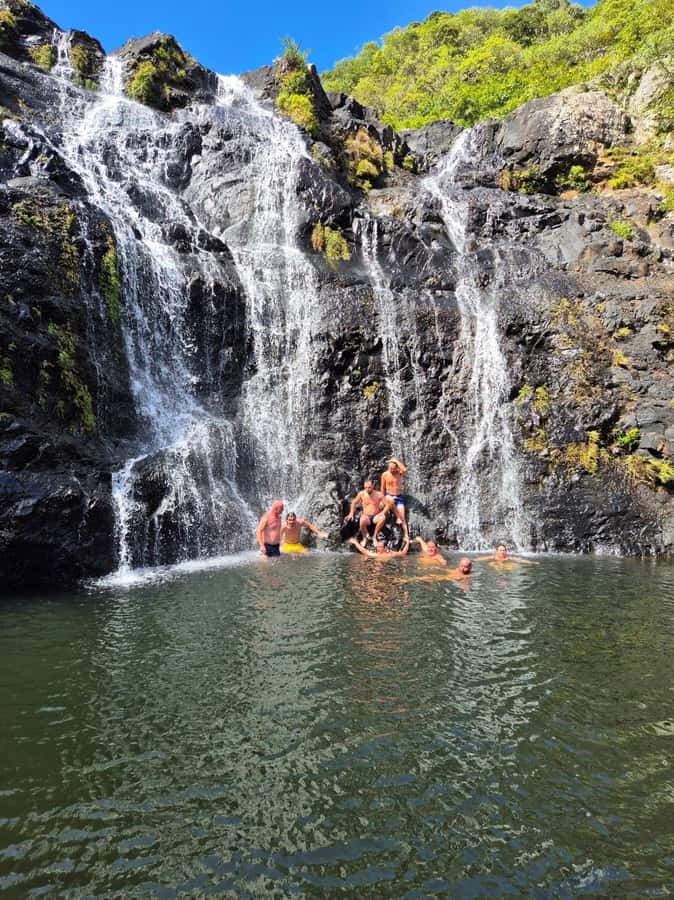 Mauritius-7 waterfalls short loop - The terrain is the main issue