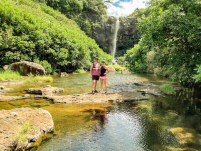 Mauritius: Exploring the Tamarind Falls with a Guide