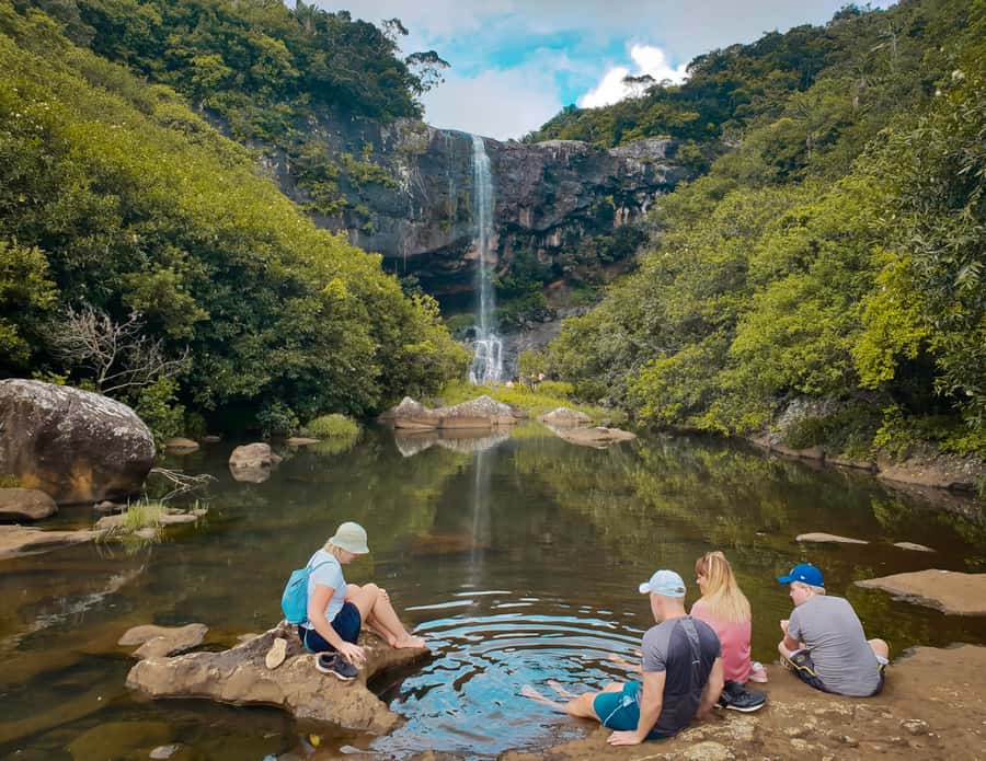 Mauritius: Full Canyon Tamarind Falls 5-Hour Hike - Waterfalls, pools, and the choice to swim