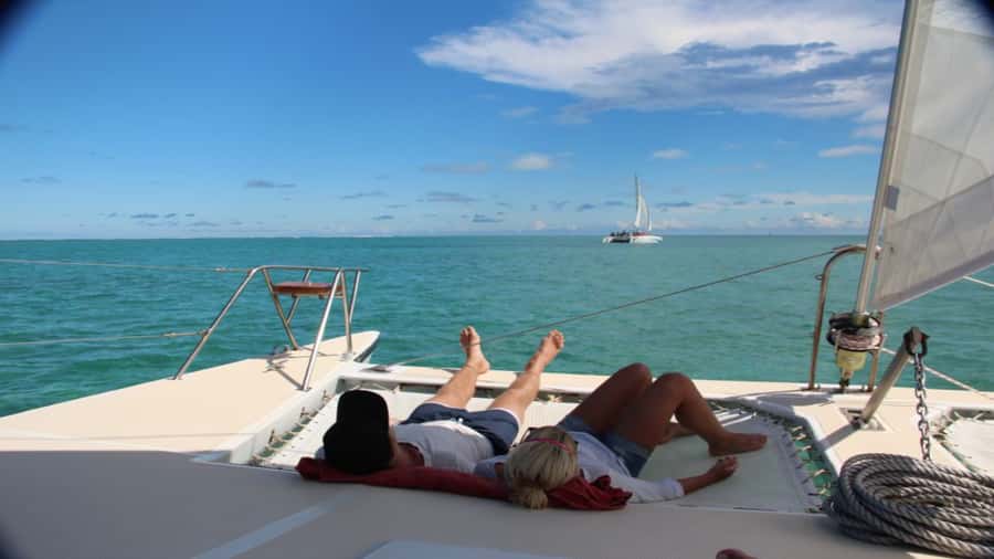Mauritius: Ile aux Cerf Catamaran w/Waterfall Visit & Lunch - Starting at Trou d’Eau Douce on Mauritius’ east coast