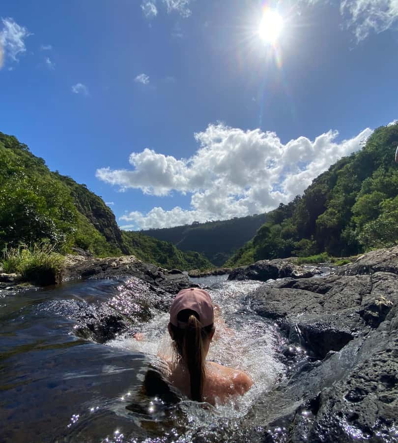 Mauritius Natirel : 7 cascades valley waterfall discovery - What the Tamarind Falls Valley feels like