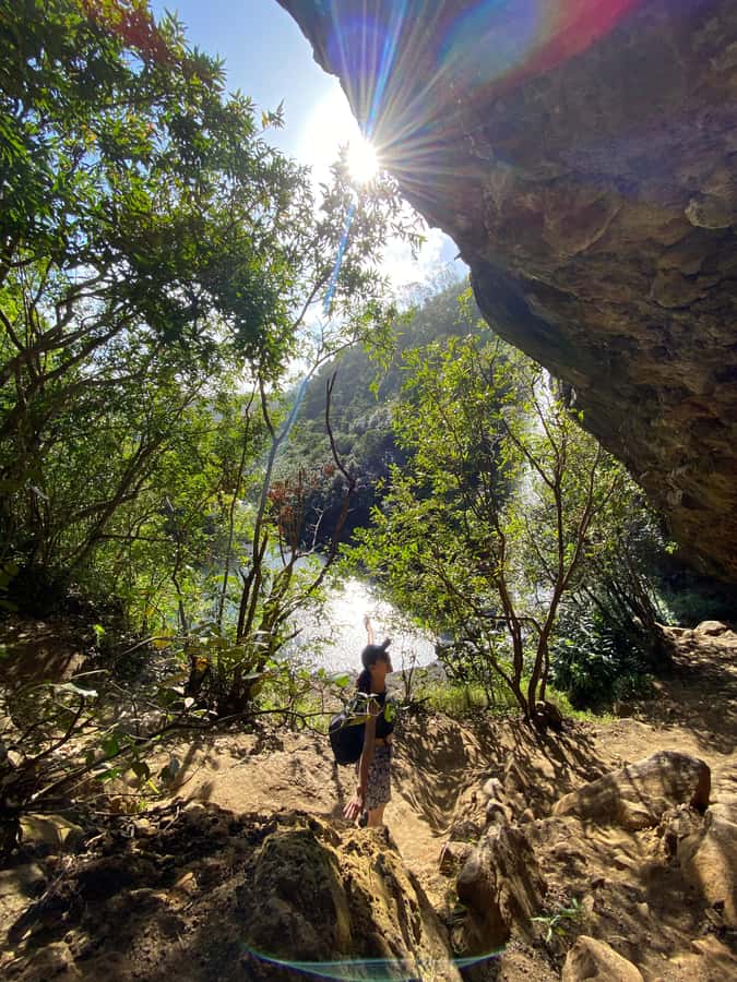 Mauritius Natirel : 7 cascades valley waterfall discovery - Five waterfalls up close, with views of two more