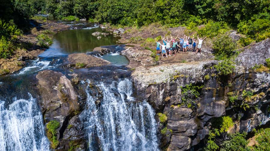 Mauritius: Tamarind Falls Highlights 3-Hour Hiking Trip - From Henrietta Bus Station to the Sugarcane Fields