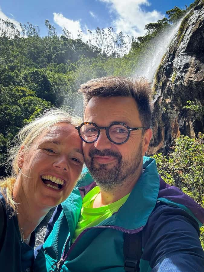 Mauritius: The Iconic Waterfalls hike + Mauritian picnic - The natural swimming pool stop