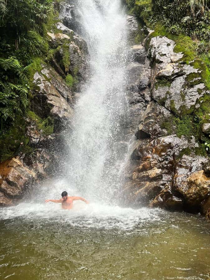 Medellín: Secret Waterfall Hike Tour with Snack and Coffee - Reaching the secret waterfall