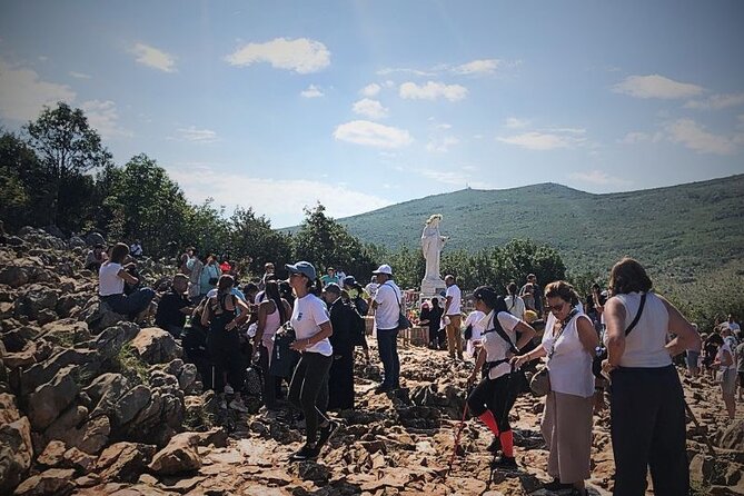 Medjugorje Private Day Trip from Dubrovnik + Kravice Waterfalls - Medjugorje: church, hill, and free time