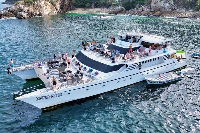Mega Yacht ALL INCLUSIVE Yelapa Waterfall & Snorkeling Adventure - What the $117.60 price really covers