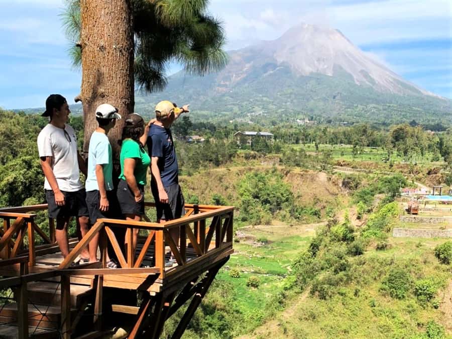 Merapi Volcano 4WD Jeep Tour and Kedung Kayang Waterfall - From Yogyakarta villages to Kedung Kayang