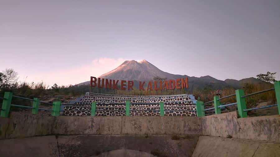 Merapi Volcano 4WD Jeep Tour and Kedung Kayang Waterfall - The Merapi Jeep ride and the road through eruption country