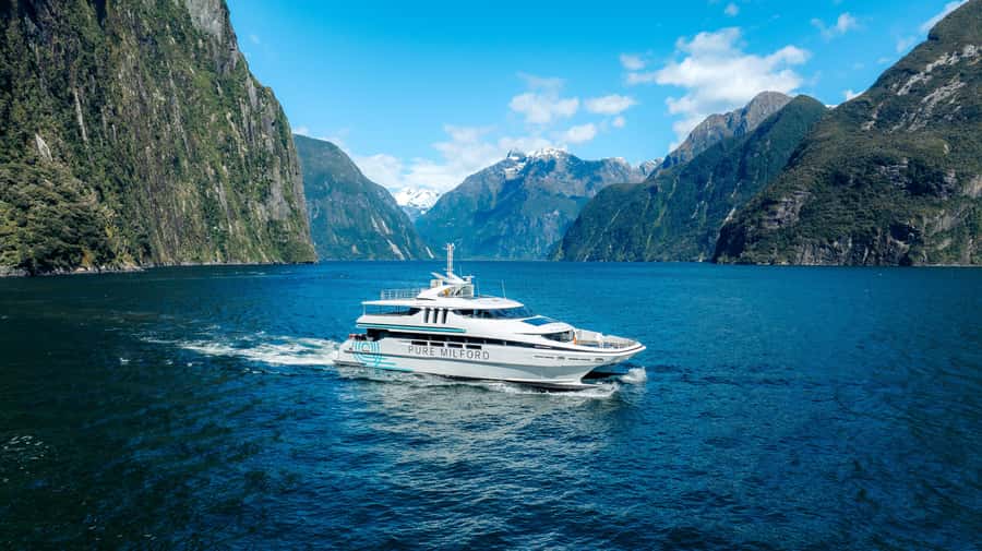 Milford Sound: Waterfalls, Wildlife, and Rainforest Cruise - The Maiden of Milford and its three decks