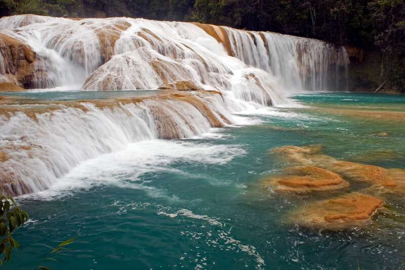 Misol Ha and Agua Azul Waterfalls Tour from Palenque - Misol Ha brings the dramatic first stop