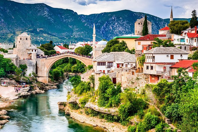 Mostar and Herzegovina Tour with Kravica Waterfall from Split & Trogir - Kravica Falls: swim, snack, or take photos