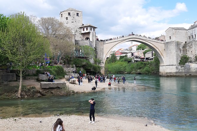 Mostar, Pocitelj and Kravice Waterfalls Private Tour from Dubrovnik - Three hours in Mostar, from Stari Most to the bazaar
