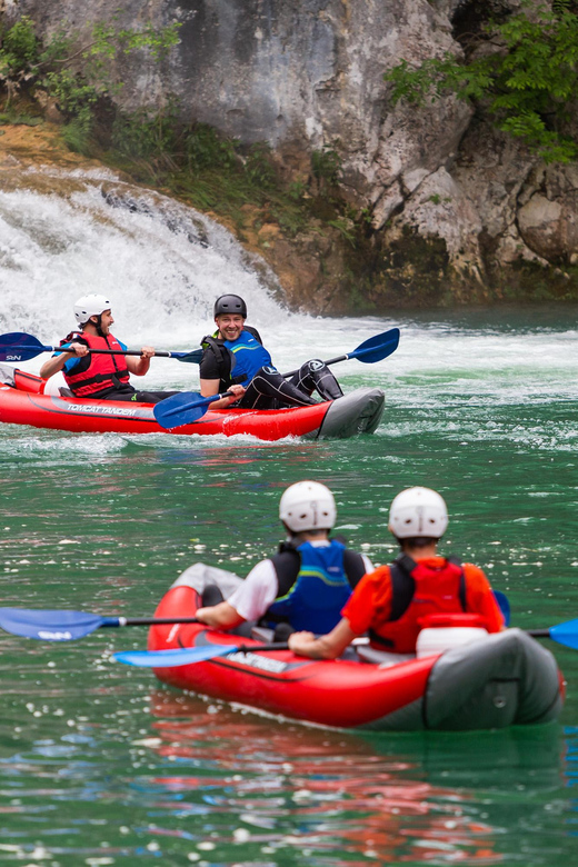 Mrežnica Waterfalls Kayaking | Slunj - Rastoke - Plitvice - Rock jumps, swimming, and the 15-minute break