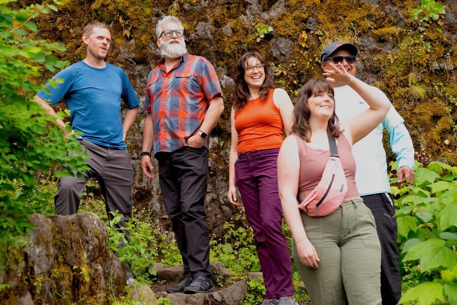 Multnomah Falls: Half-Day Tour of All 5 Major Waterfalls - Wahkeena Falls brings the walking closer