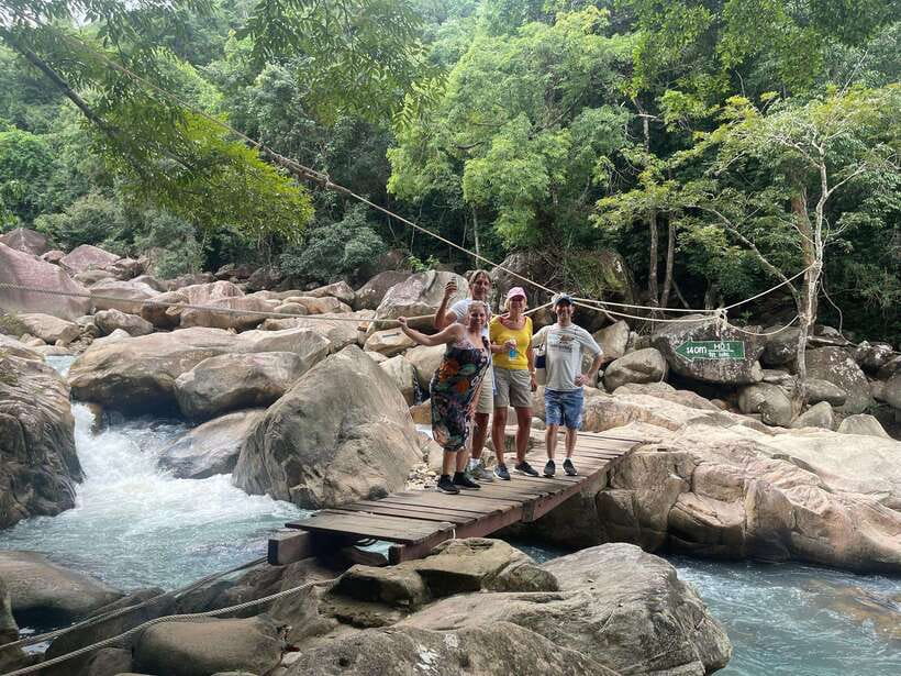 Nha Trang: Half-Day Group Tour of Ba Ho Waterfall by Car - The climb to Ba Ho’s first pool