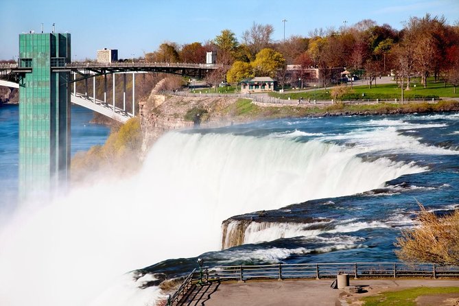 Niagara Falls 1 Day Tour from NYC with Maid of the Mist Boat Ride - Luna Island and Bridal Veil Falls