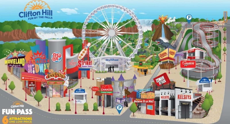 Niagara Falls, Canada: Clifton Hill 6 Attraction Fun Pass - Toy Store 4D Ride adds motion and nostalgia