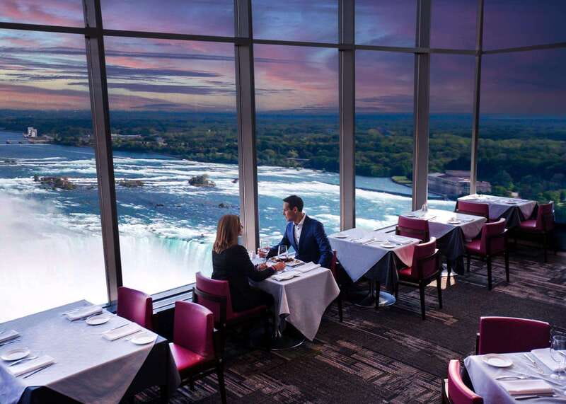 Niagara Falls, Canada: Dining Experience at The Watermark - Why the evening view is the main attraction