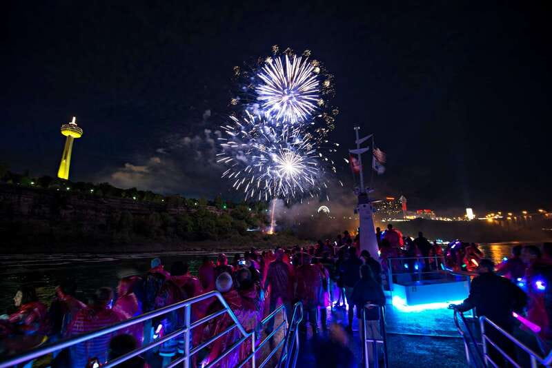 Niagara Falls, Canada: Evening Fireworks Cruise - Fireworks at 10 p.m., weather permitting