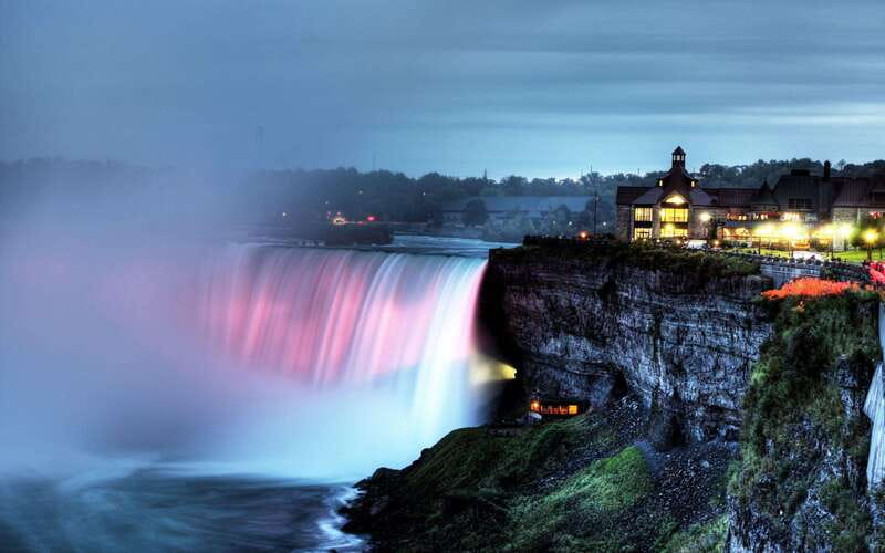 Niagara Falls, Canada: Sightseeing Tour with Boat Ride - The Whirlpool Observation Deck shows Niagara in motion