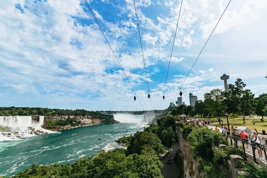 Niagara Falls, Canada: Zipline to The Falls - Queues, weather, and the real time commitment