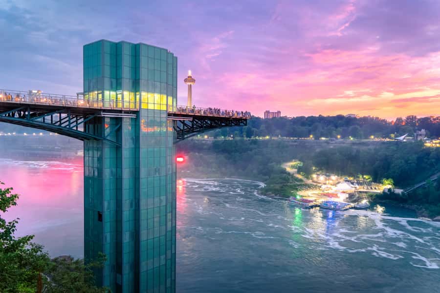 Niagara Falls: Canadian and American Deluxe Day Tour - Maid of the Mist: the wet, loud beginning