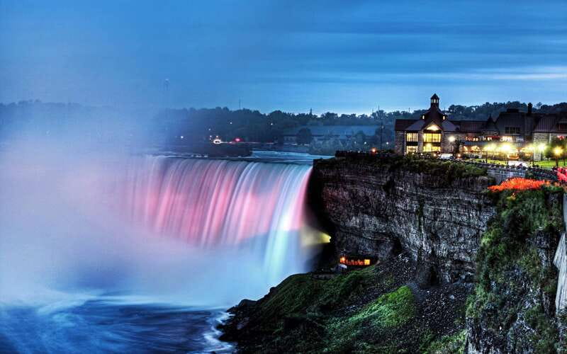 Niagara Falls: Day & Night Tour with Boat Ride and Dinner - Journey Behind the Falls: feel the power from below