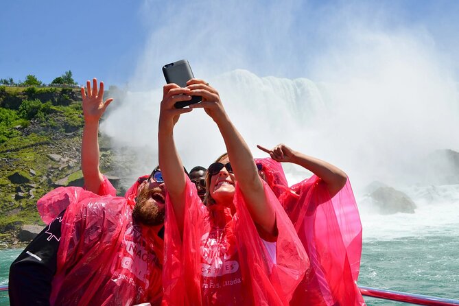 Niagara Falls Day Tour from Toronto and Skip the Line Boat Cruise - Hornblower Niagara City Cruises and the power of the falls