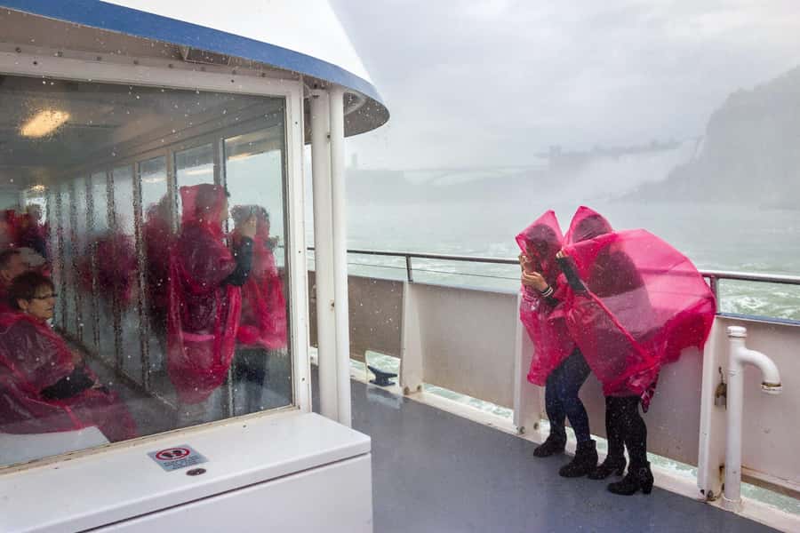 Niagara Falls: Maid of the Mist & Cave of the Winds Tour - Goat Island and the Nikola Tesla Monument