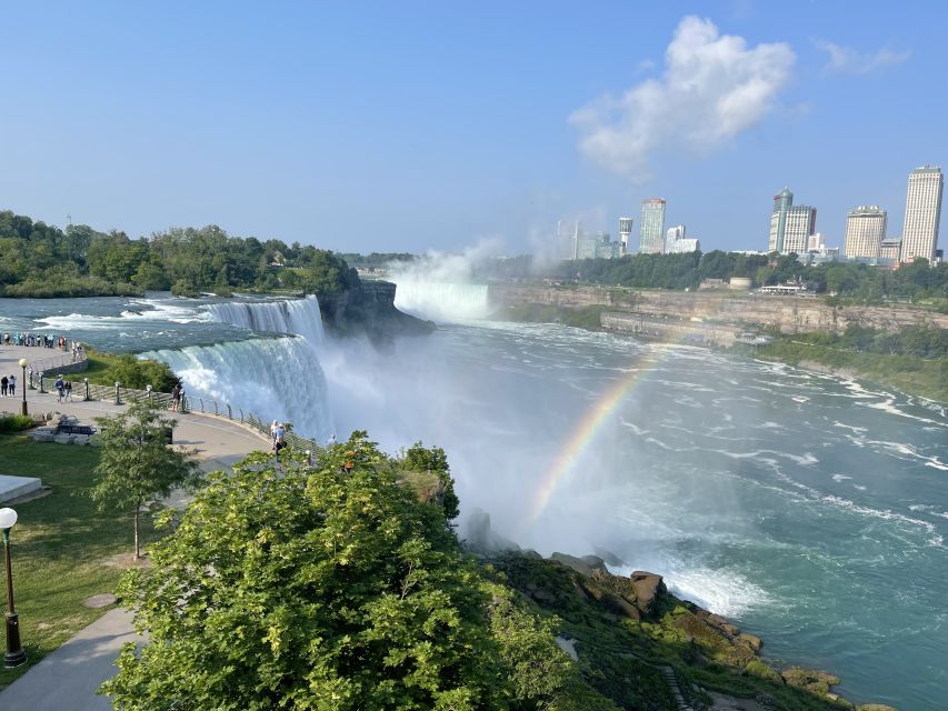 Niagara Falls, NY: Maid of the Mist Boat and Walking Tour - Observation Tower views above the Niagara River