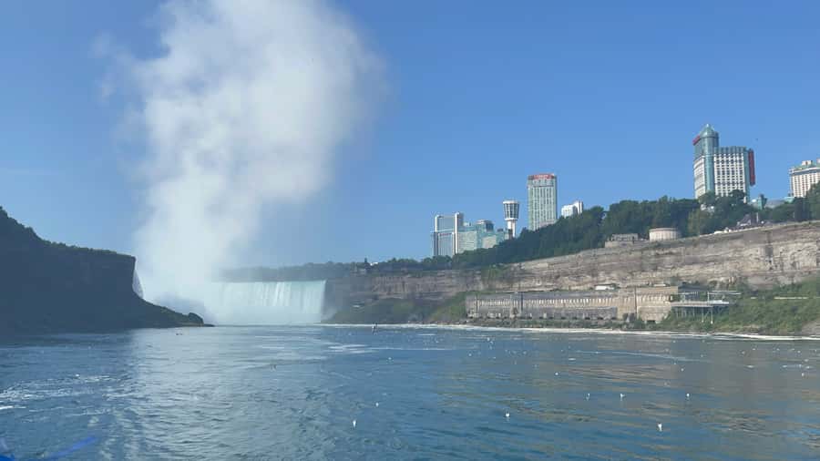 Niagara Falls, NY: Maid of the Mist Boat and Walking Tour - American Falls and the 40-minute park walk