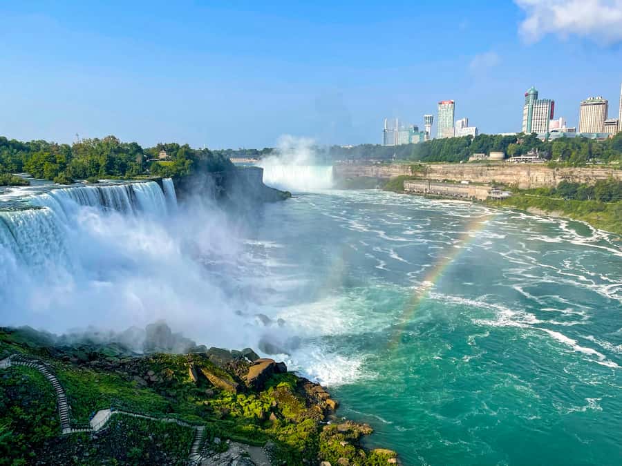 Niagara Falls, NY: Maid of the Mist Boat & Falls Sightseeing - Walking through Niagara Falls State Park first